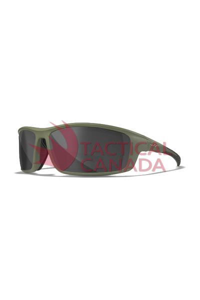 WileyX GRID CAPTIVATE POL GREY LENS/MATTE UTILITY GREEN FRAME