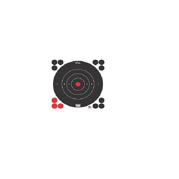 12'' SplatterShot Bullseye Peel & Stick Target - Tactical-Canada