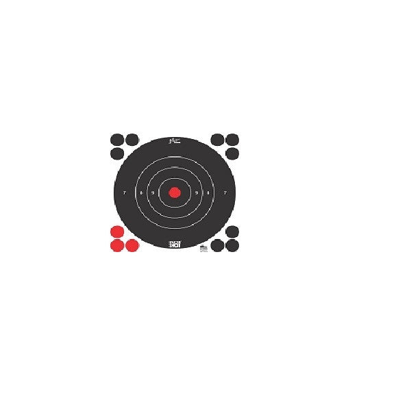 8'' SplatterShot Bullseye Peel & Stick Target - Tactical-Canada