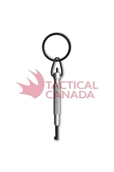 ZT10 Aluminum Swivel Key – Silver