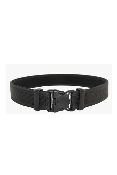 Black Scorpion Exterior regular 2 inch Duty Belt With Poly insert and locking buckle - Black