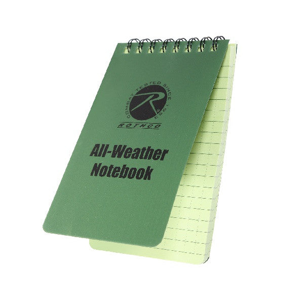 Rothco All Weather Waterproof Notebook - Tactical-Canada