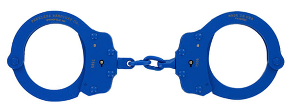 Peerless Menotte model 750C couleur Bleu/ Peerless 750C Blue Handcuff - Tactical-Canada