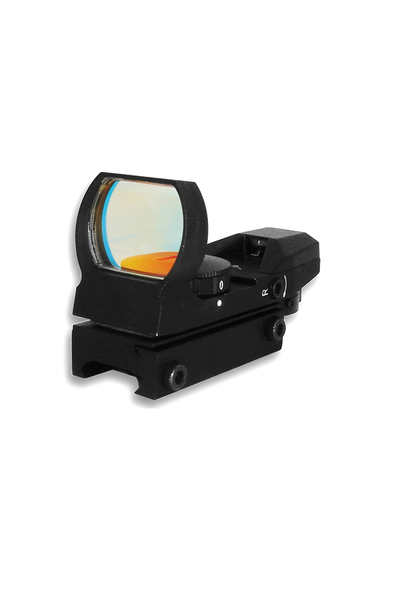NcStar RED DOT REFLEX SIGHT /4 DIFFERENT RETICLES/WEAVER BASE/BLACK - Tactical-Canada