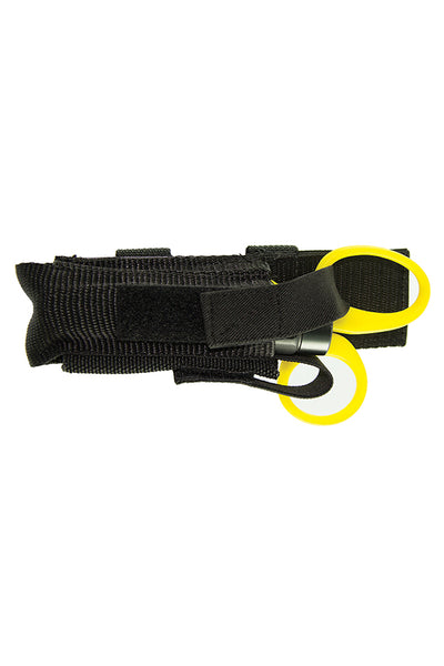 Hi-Tec Horizontal Multi Scissor Pouch / Small Flashlight Holder, Tweezers Black - Tactical-Canada